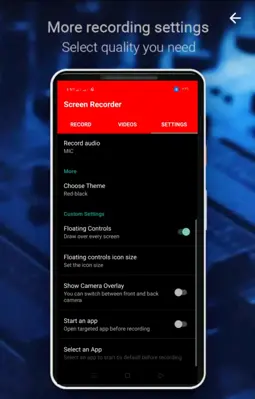 Screen Recorder android App screenshot 0