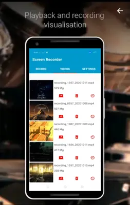 Screen Recorder android App screenshot 1