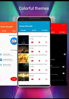 Screen Recorder android App screenshot 2